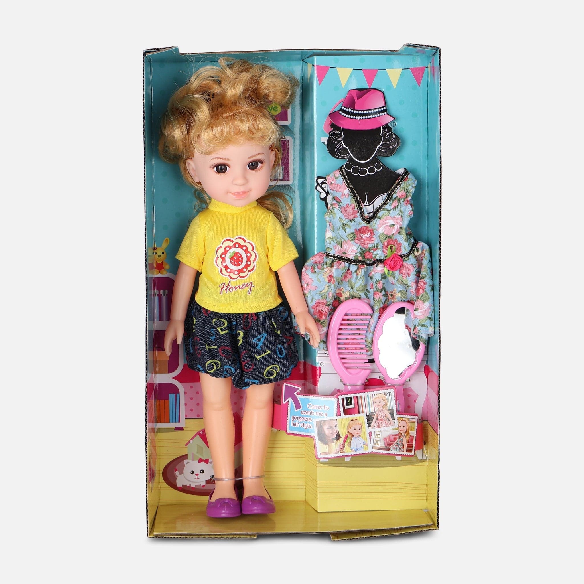 Doll With 2 Outfit Sets - Image 2