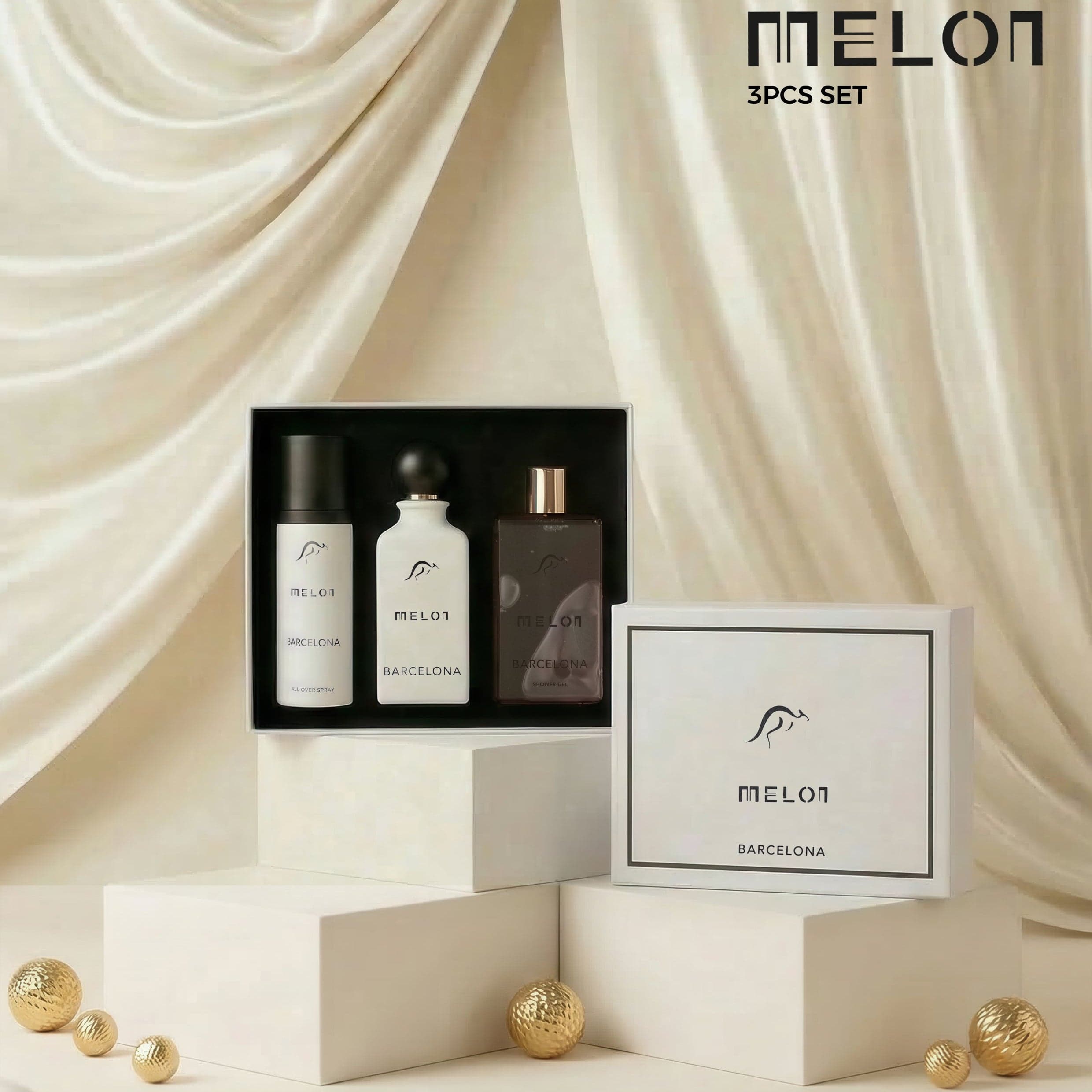 Melon Gift Pack 02 - 3 Pieces Set (Bercelona)
